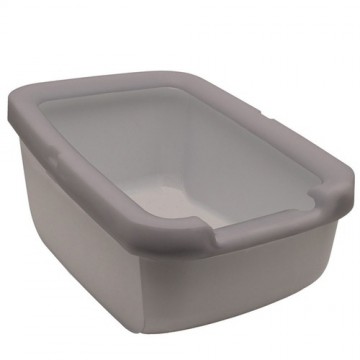 Catit Airsift Litter Box with Rim Jumbo Grey
